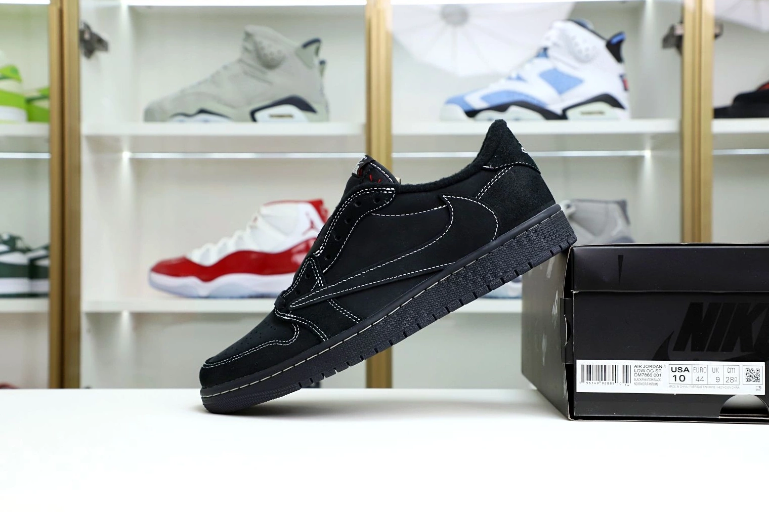 SCOTT 1 LOW TRAVIS OG PHANTOM” X “BLACK JORDAN NIKE AIR 0820